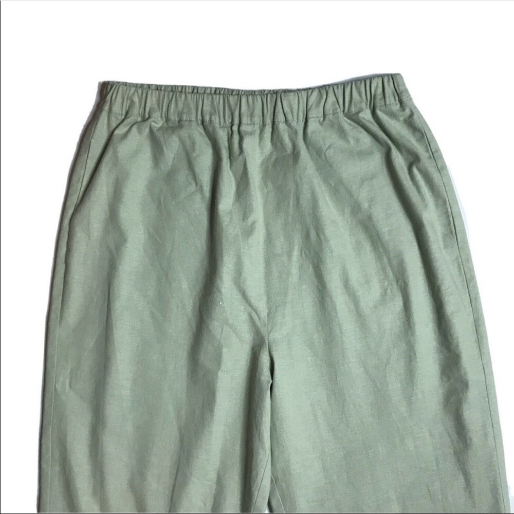 NEVER WORN! Song of Style. Revolve. Pico Pant in Sage Green. Pull on - Picture 5 of 9